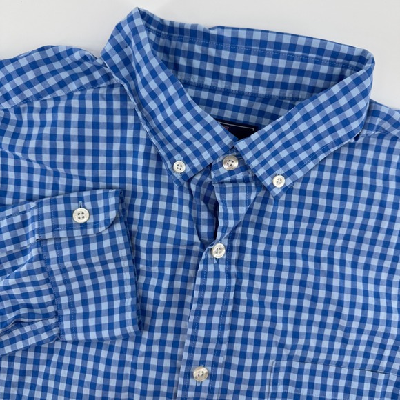 Vineyard Vines Other - Vineyard Vines Mens Large Classic Fit‎ Murray Gingham Button Down Shirt Blue